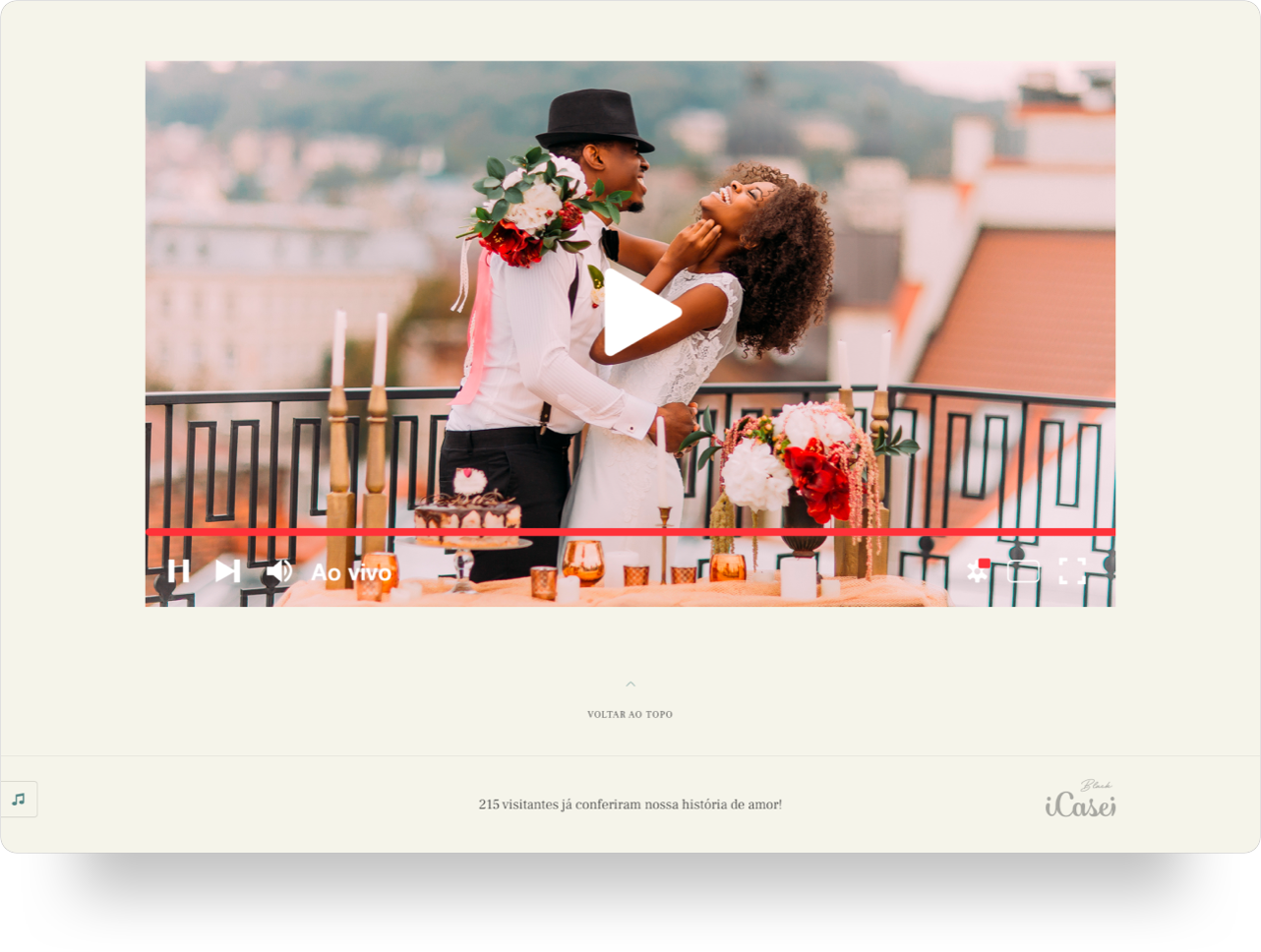 Página inicial do site de casamento iCasei com vídeo.png