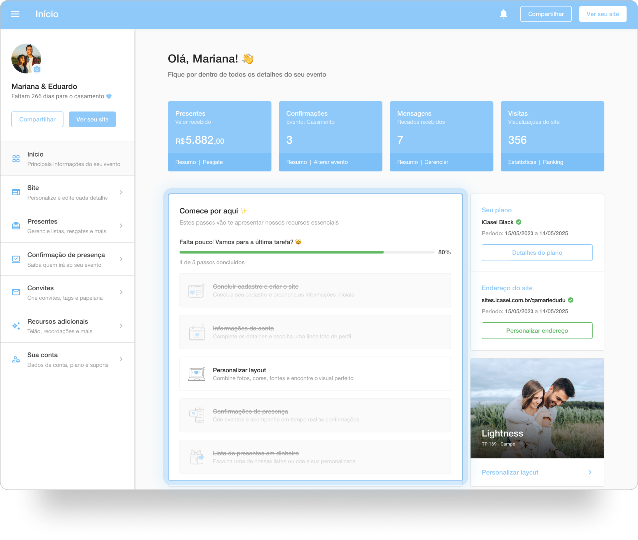 10 passos para montar o site de casamento iCasei.png