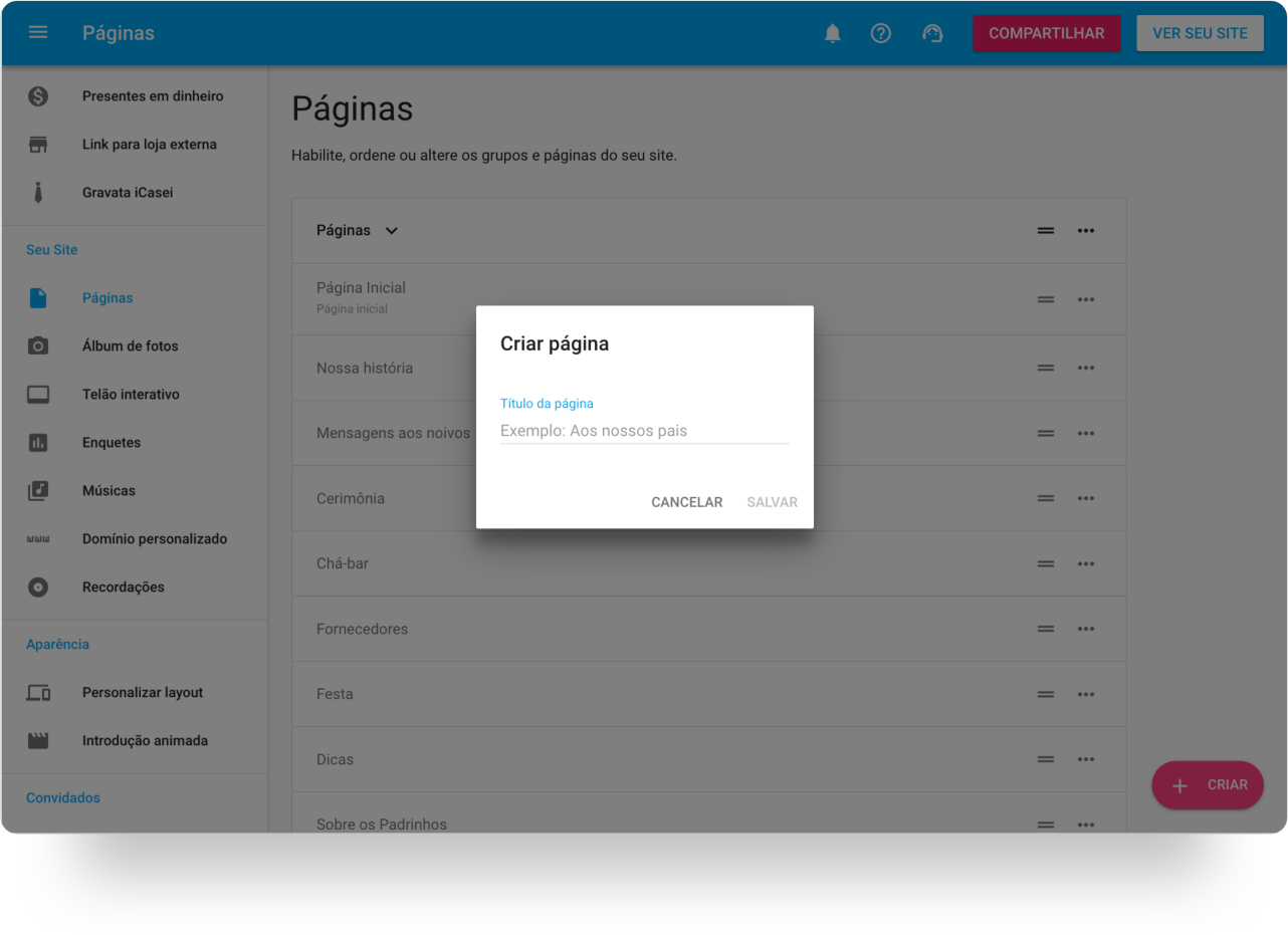 Criar páginas site iCasei.png